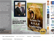 Tablet Screenshot of learntoroar.com